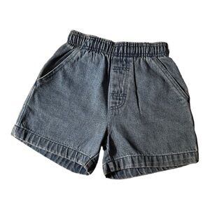 Boys denim shorts with drawstring waist
